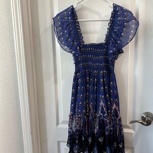 Multi color mini dress